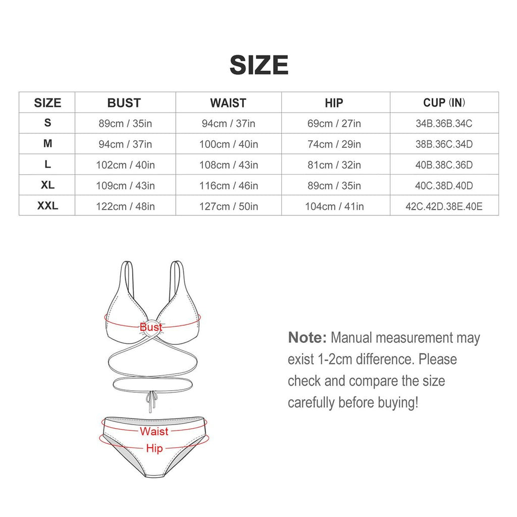 Women's 2-Piece Cherry Blossom Bikini