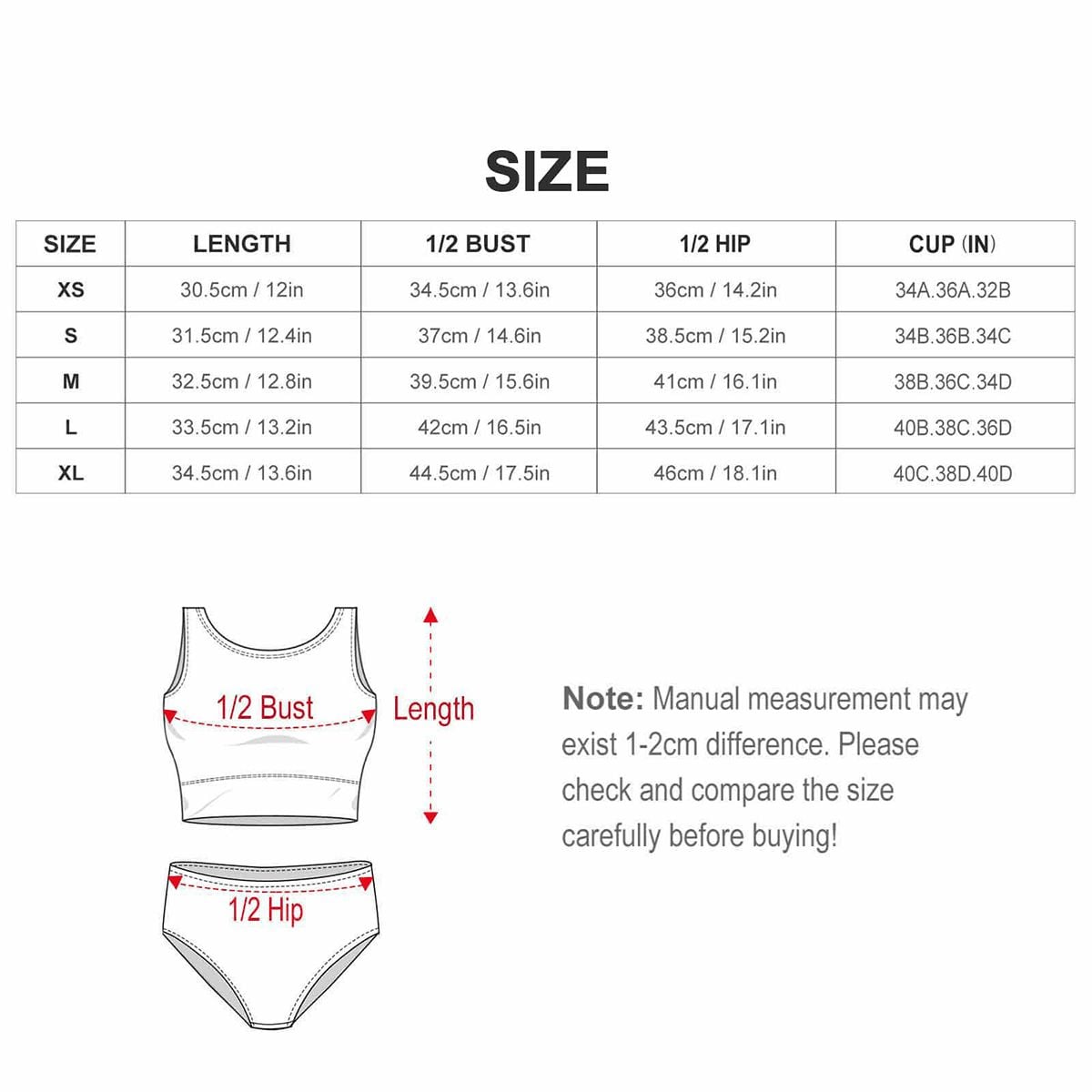 Women's Cherry Blossom High Waisted Bikinis