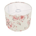 Cherry Blossom White Arc Floor Lamp Shade with Ring