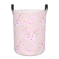 Circular Cherry Blossom Laundry Basket