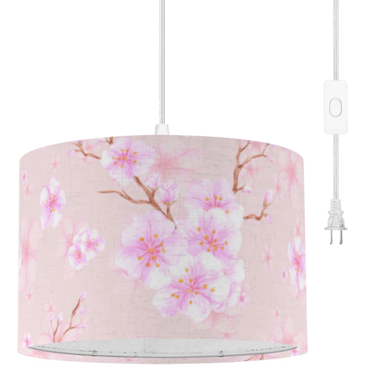 Cherry Blossom Drum Chandelier